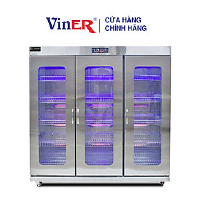 [HÀNG CHÍNH HÃNG]Tủ sấy bát Viner 3 cánh 1 lớp