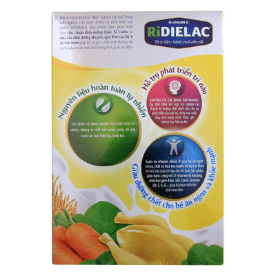 Bột Ăn Dặm Vinamilk Ridielac Gà Rau Củ Hộp (200g)