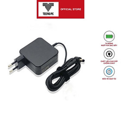 Sạc Tương Thích Cho Laptop Asus K455 K455L K455La K451 - Sạc Tương Thích Cho Vuông - Hàng Nhập Khẩu New Seal TEEMO PC TEAC265