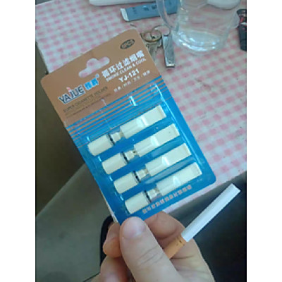 Bộ 5 Đầu Lọc Khói Sử Dụng Nhiều Lần, Dùng Được Cả Đầu To & Nhỏ Tiện Lợi, Sử Dụng Nhiều Lần