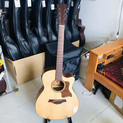 Đàn guitar acoustic DT350X EQ MET B12 đàn đẹp âm thanh tốt sử dụng lâu dài Duy Guitar Store