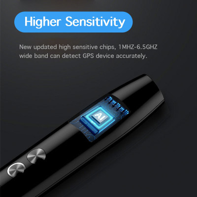 Máy Dò Phát Hiện Theo Dõi Camera, GPS, Nghe Lén, Định Vị Detector HUITIAN WT09 - Hàng Nhập Khẩu