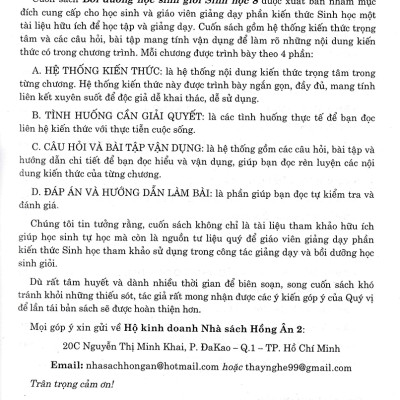 Bồi Dưỡng Học Sinh Giỏi Sinh Học 8 (Dùng Chung Cho Các Bộ SGK Hiện Hành) 