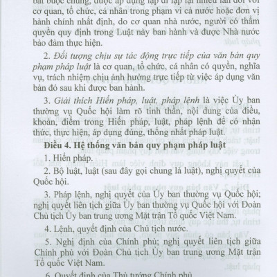 Luật Ban Hành Văn Bản Quy Phạm Pháp Luật Và Văn Bản Hướng Dẫn Thi Hành (Tái bản)