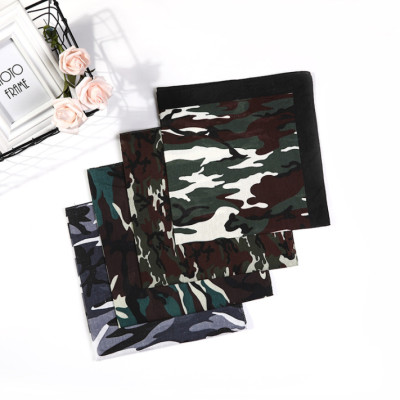 Khăn bandana turban kích thước 54x54cm phối nhiều mầu sắc cá tính