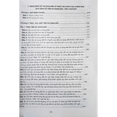 Luật đất đai năm 2024 và các văn bản hướng dẫn thi hành