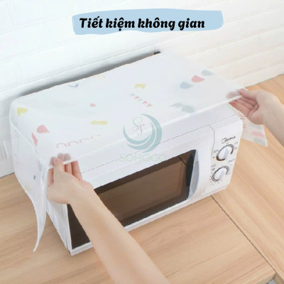 Tấm Phủ Lò Vi Sóng Chống Nước Đa Năng Khăn Trải Lò Vi Sóng 2 Túi Tiện Lợi Tấm Che Lò Vi Sóng Trang Trí Dễ Thương Tấm Bọc Lò Vi Sóng Kèm Túi Đựng Đồ Tấm Phủ Bảo Vệ Lò Vi Sóng In Hình Xinh Xắn