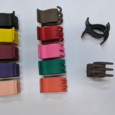 KẸP GẤP TÓC 5 RĂNG NHÁM NHIỀU MÀU GIAO MÀU NGẪU NHIÊN