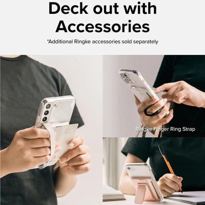 Ngăn Đựng Thẻ RINGKE Magnetic SIDE Slot Card Holder - Hàng Chính Hãng