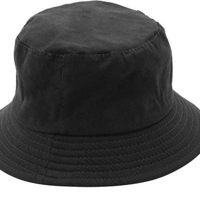 Mũ bucket đen trơn thời trang cá tính