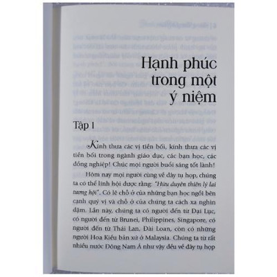 Sách - Hạnh Phúc Trong Một Ý Niệm - Chính Thông Book