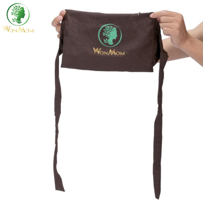 Combo 2 đai quấn muối vải cotton siêu bền, có dây kéo, dùng đựng muối quấn bụng Wonmom