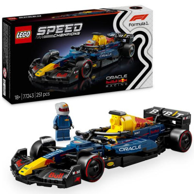 Đồ Chơi Lắp Ráp Xe Đua Oracle Red Bull Racing RB20 F1 - Lego Speed Champions 77243 (251 Mảnh Ghép)