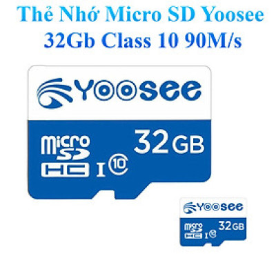 Thẻ Nhớ Micro Sd Yoosee 32Gb Class 10 90M/s - Hàng Chính Hãng