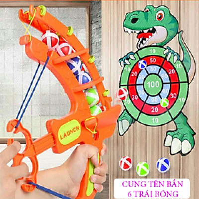 Đồ Chơi Bắn Cung Bằng Bóng Dính  Đồ Chơi Vận Động Thể Thao Cho Bé - Giao ngẫu nhiên