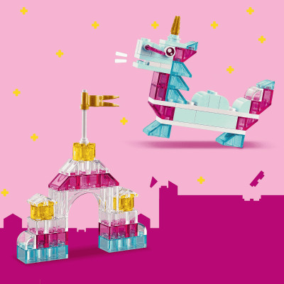 Đồ Chơi Lắp Ráp Hộp Trong Suốt Kỳ Diệu LEGO CLASSIC 11040 (340 chi tiết)