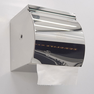 Hộp đựng giấy vệ sinh Inox SUS 304 kèm gạt tàn thuốc Eurolife EL-P06-4 (Trắng bạc)