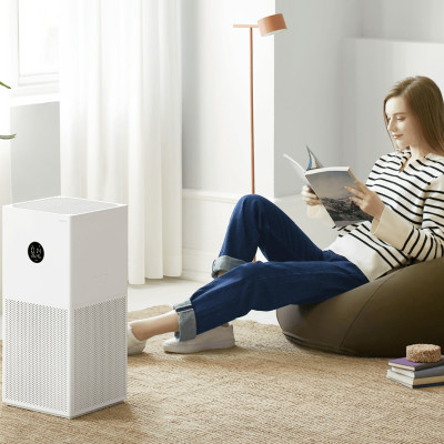 Máy Lọc Không Khí Xiaomi Air Purifier 4 Lite - Bản Quốc Tế Lọc Bụi Mịn Kết Nối App Phù Hợp Không Gian 45 m2 - Hàng Chính Hãng