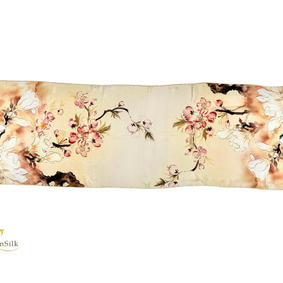 Khăn Lụa in SenSilk KLDI04 - Vietnam Gift - Lụa Tơ Tằm in Kỹ Thuật Số 180x55cm - Quà Tặng Doanh Nhân