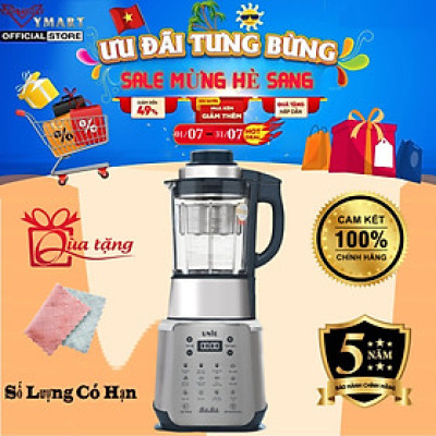 [Hàng chính hãng] Máy làm sữa Unie V9S Pro 1,75L - Động cơ SR9 cải tiến siêu êm, xay mịn tuyệt đối - Bảo hành 5 năm động cơ 