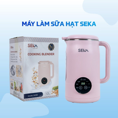 Máy làm sữa hạt mini SEKA SK320 PRO - 1.2 lít - 800W - 5 chức năng - Hàng chính hãng