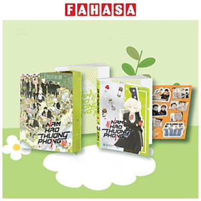 Sách - Nam Hào Thượng Phong - Tập 4 - Bản Đặc Biệt - Có Box - Tặng Kèm Sticker