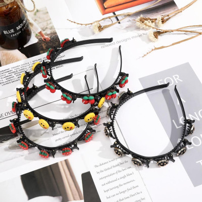 Băng đô họa tiết hoạt hình phong cách Hàn Quốc dễ thương cho bé gái