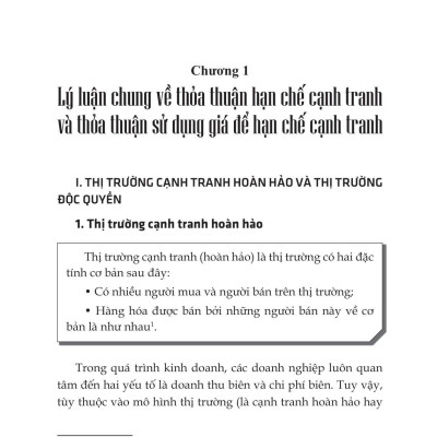 Pháp Luật Kiểm Soát, Thảo Thuận Sử Dụng Giá - Lý Thuyết Và Thực Tiễn Tại Việt Nam