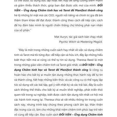 Sách - Đổi Vận - Ứng Dụng Chiêm Tinh Học Và Tarot Để Manifest Thành Công