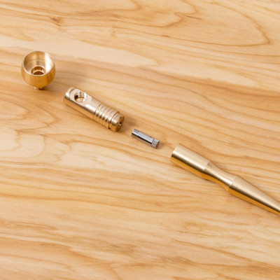 Tẩu lọc thuốc bằng đồng cao cấp, Dùng cho được cả Sợi và điếu : Lớn + Vừa + Nhỏ, có thể tháo rời và vệ sinh !