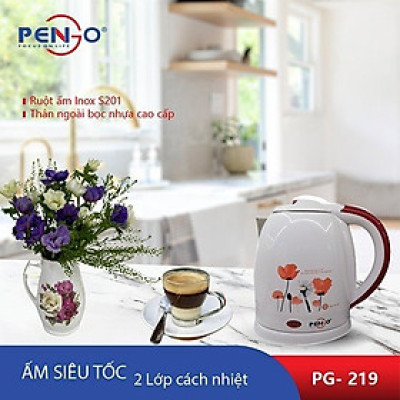 ẤM SIÊU TỐC THÂN 2 LỚP PG - 219 - Hàng Chính Hãng