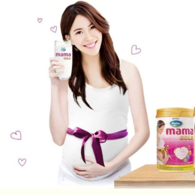 Sữa bột Vinamilk Dielac MaMa Gold hương Vani lon 400g