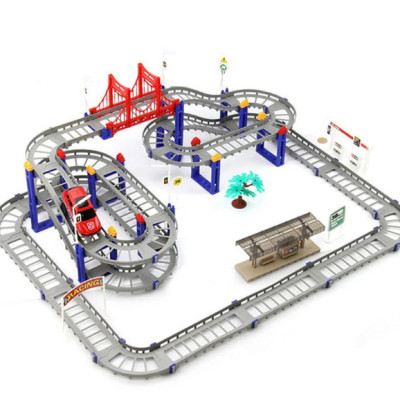 Bộ Lắp Ghép Sáng Tạo Đường Đua Ô Tô 88 Chi Tiết Siêu Hot Hit