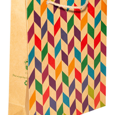 TÚI KRAFT KN210 - 32X25X9.5 CM - NGẪU NHIÊN