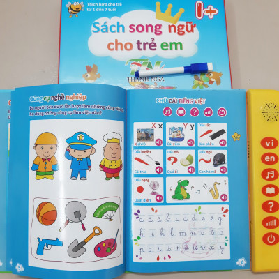 Sách nói điện tử song ngữ Anh - Việt cho trẻ em