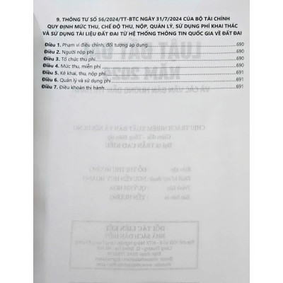 Luật đất đai năm 2024 và các văn bản hướng dẫn thi hành