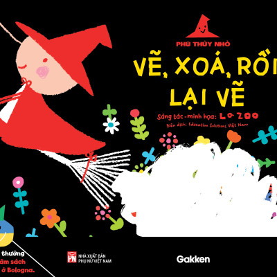 Sách - Tủ Sách Vui Để Học - Phù Thủy Nhỏ - Vẽ, Xóa, Rồi Lại Vẽ