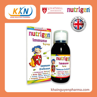 [MUA 1 TẶNG 2] KHI MUA Nutrigen Naturale Immuno - Siro Bổ Sung Dinh Dưỡng Tăng Sức Đề Kháng cho trẻ