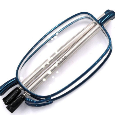 Kính xếp gọng lão màu xanh tròng lão từ 1 độ đến 4 độ