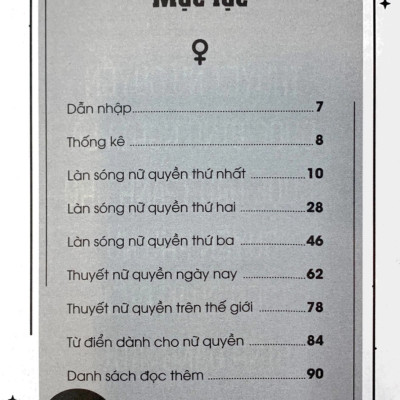 The Little Book Of Femnism - Thuyết Nữ Quyền - VL