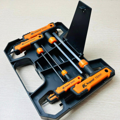 Bộ Lục Giác 18 chi tiết đầu bi và đầu sao KAPUSI TOOLS Nhật Bản k0420
