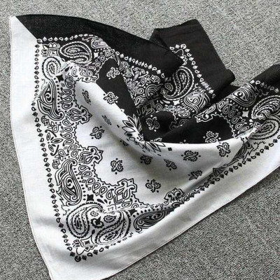 Khăn bandana turban kích thước 54x54cm phối mầu cá tính