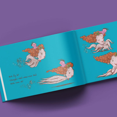 Sách - Bạch Tuộc Phụt Mực Phi Phàm - Bìa Cứng