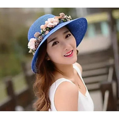 NÓN NỮ RỘNG VÀNH ĐI BIỂN MŨ RỘNG VÀNH NỮ ĐẸP - DN19VT0758