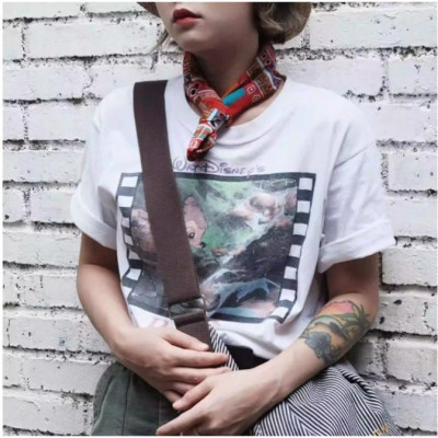 Khăn bandana Vintage họa tiết thổ cẩm cao cấp 100% cotton