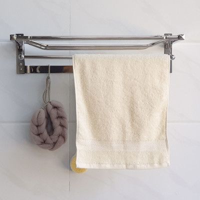 Kệ treo khăn tắm inox đa chức năng Eurolife EL-B1 (Trắng bạc)