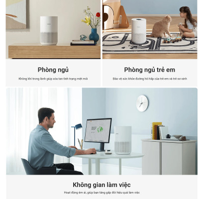 Máy lọc không khí Xiaomi Smart Air Purifier 4 Compact EU BHR5860EU Hàng chính hãng