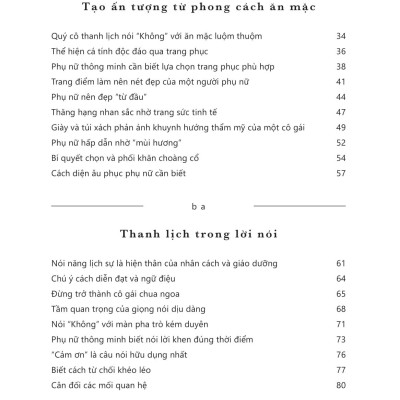 Một Cuốn Sách Lễ Nghi Hữu Dụng Dành Cho Các Cô Gái - 70+ Quy Tắc Xã Giao Thanh Lịch Của Quý Cô Hiện Đại