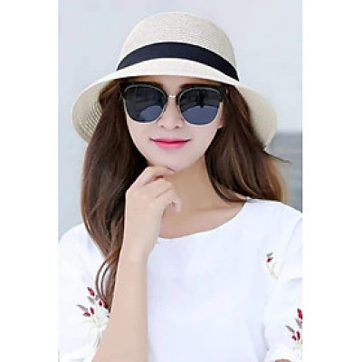 NÓN NỮ RỘNG VÀNH ĐI BIỂN MŨ RỘNG VÀNH NỮ ĐẸP - DN19VT0764