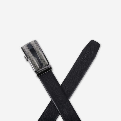 Thắt Lưng Nam Da Thật IDIGO MD1-4022 Màu Đen